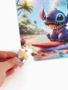 Пазлы 4 в 1 с дополненной реальностью, 35, 48, 54, 70 деталей, Стич - Фото 14