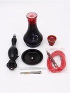 УЦЕНКА Кальян в сборе для курения комплект "Баглунг", 48 см, 1 трубка, черный - Фото 2