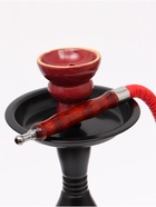 УЦЕНКА Кальян в сборе для курения комплект "Баглунг", 48 см, 1 трубка, черный - Фото 3