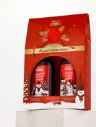 Подарочный набор новогодний: гель для душа, пена для ванны и мочалка, URAL LAB - фото 59850171