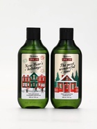 Подарочный набор новогодний: гель для душа, пена для ванны и мочалка, URAL LAB - фото 59850177