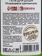 Подарочный набор новогодний: гель для душа, пена для ванны и мочалка, URAL LAB - фото 59955635