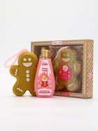 Подарочный набор новогодний: гель для душа и мочалка для тела, аромат сладкий леденец, URAL LAB - фото 119423904