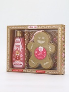 Подарочный набор новогодний: гель для душа и мочалка для тела, аромат сладкий леденец, URAL LAB - фото 119423915