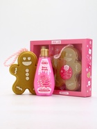 Подарочный набор новогодний: гель для душа и мочалка для тела, аромат ягодный коктейль, URAL LAB - фото 119423918