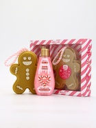 Подарочный набор новогодний: гель для душа и мочалка для тела, аромат малиновая карамель, URAL LAB - фото 119423932