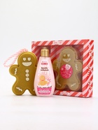 Подарочный набор новогодний: гель для душа и мочалка для тела, аромат ванильный милкшейк, URAL LAB - фото 119423946