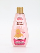 Подарочный набор новогодний: гель для душа и мочалка для тела, аромат ванильный милкшейк, URAL LAB - фото 119423947