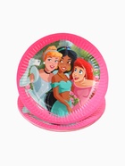 Тарелка одноразовая 18 см, набор 10 шт, Принцессы - Фото 2