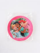 Тарелка одноразовая 18 см, набор 10 шт, Принцессы - фото 119120959