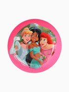 Тарелка одноразовая 18 см, набор 10 шт, Принцессы - Фото 4