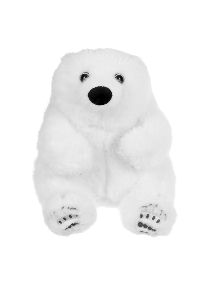 Мягкая игрушка «Полярный мишка» с мягкими коготкам, 23 см - Фото 1