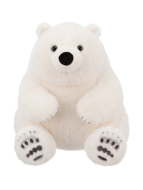 Мягкая игрушка «Полярный мишка» с мягкими коготкам, 23 см