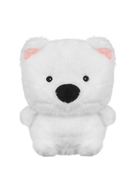 Мягкая игрушка «Собака» белая, 16 см