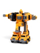 УЦЕНКА Робот-трансформер «Стройбот» 5в1, собирается из 5 машинок, подвижные детали 10956276