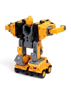 УЦЕНКА Робот-трансформер «Стройбот» 5в1, собирается из 5 машинок, подвижные детали 10956276