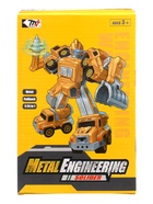 УЦЕНКА Робот-трансформер «Стройбот» 5в1, собирается из 5 машинок, подвижные детали 10956276