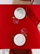 Скатерть «Доляна», однотонная, 140×200 см, красная, 140 г/м², 100% п/э - Фото 3