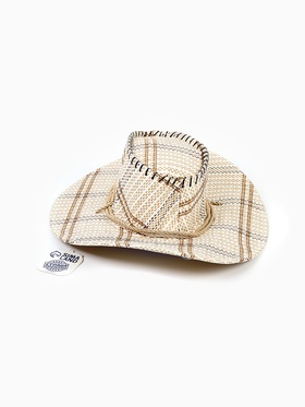 Карнавальная шляпа «Ковбой» бежевая, р-р. 56-58