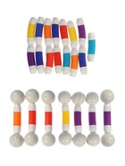 Конструктор магнитный «Развивающие трубы», 36 деталей - фото 60871317