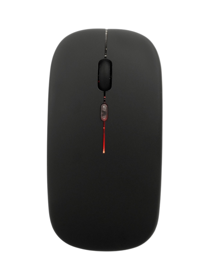 Мышь MB-2.4 беспроводная, оптическая, с подсветкой, 800-1600 dpi, USB, Bluetooth, чёрная - фото 51892823