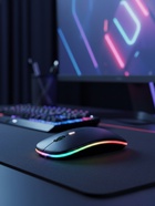 Мышь MB-2.4 беспроводная, оптическая, с подсветкой, 800-1600 dpi, USB, Bluetooth, чёрная - Фото 3