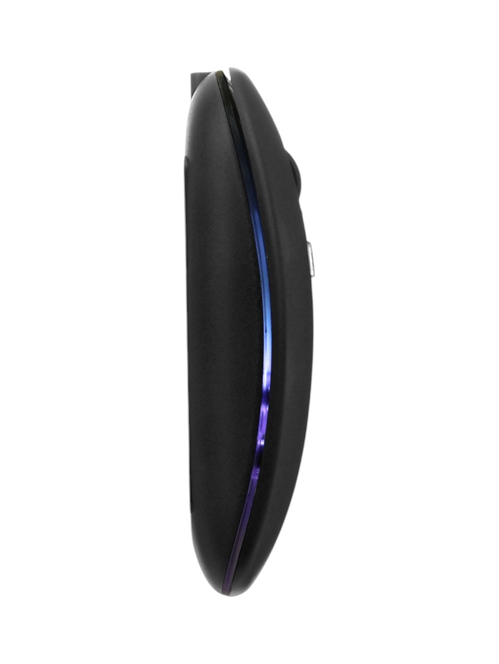 Мышь MB-2.4 беспроводная, оптическая, с подсветкой, 800-1600 dpi, USB, Bluetooth, чёрная - фото 51892833