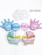 Воздушный шар фольгированный 27" «Облако» 10942566