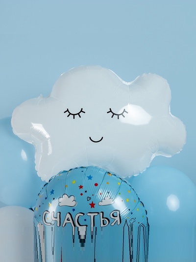 Воздушный шар фольгированный 27" «Облако»