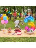 Воздушный шар фольгированный 31" «Лесной заяц» 10942567