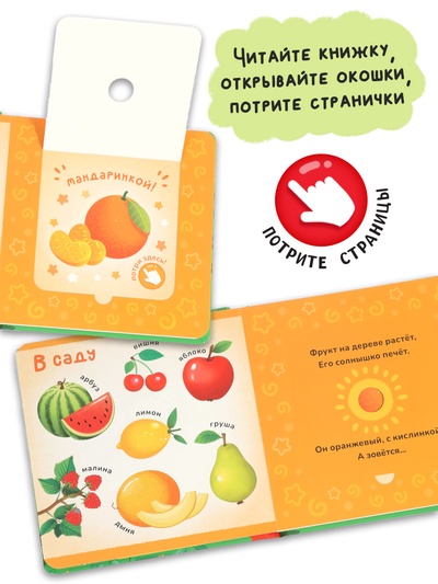 Книга с окошками «Чем пахнет всё вокруг?», 7 ароматов