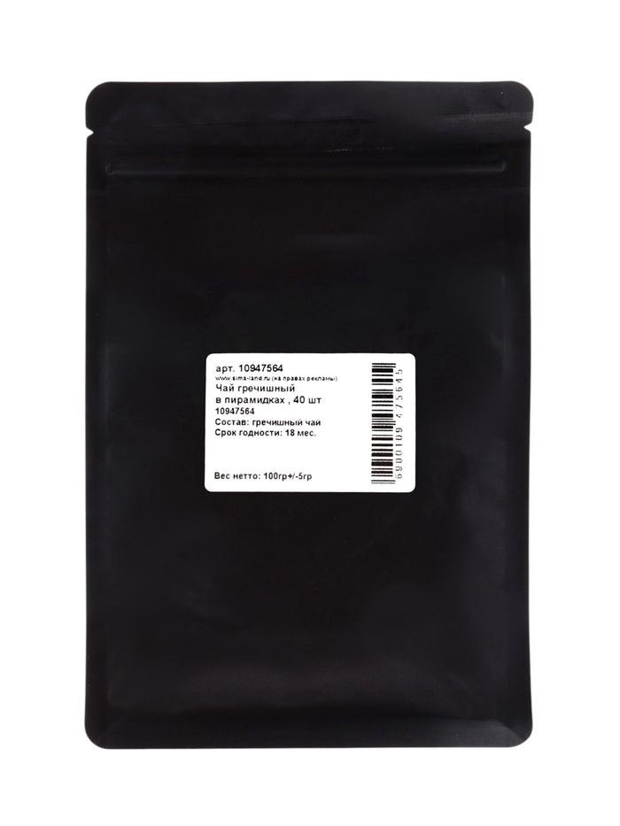 Чай гречишный в пирамидках, 40 штук, 80 г ± 2 г - Фото 1