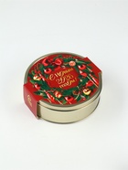 Подарочный набор в железной банке чай, монпансье, варенье, открытка «Символ года» - фото 809310251