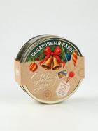 Подарочный набор в железной банке чай, монпансье, варенье, открытка «Советский подарок» - Фото 7