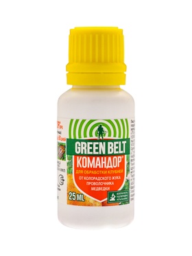 Средство «Командор +» для обработки клубней картофеля, 2 флакона, 25 мл, «ГРИН БЭЛТ» (комплект 2 шт)
