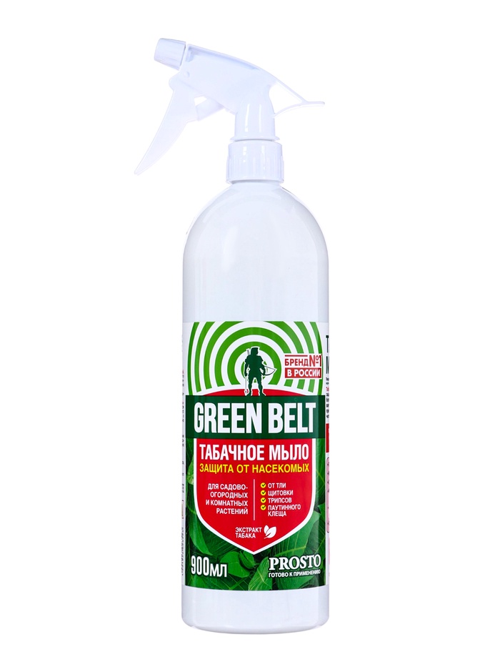 Средство Табачное мыло PROSTO, 900 мл, «ГРИН БЭЛТ»