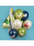 Воздушные шары латексные 12" «23 Февраля, Настоящему Герою», 25 шт., 2-сторонние, МИКС - Фото 7