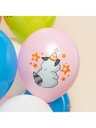 Воздушные шары латексные 12" «Енотики», 25 шт. - Фото 6
