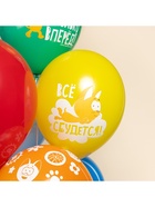 Воздушные шары латексные 12" «Котенок Котэ, С Днем Рождения», 25 шт., МИКС 10948714