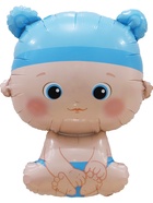 Воздушный шар фольгированный 33" «Малыш мальчик» - фото 119121067