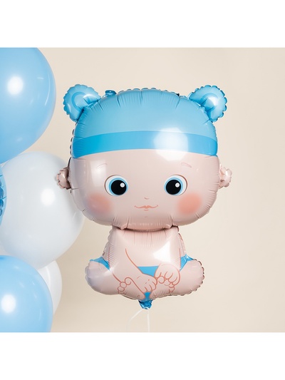 Воздушный шар фольгированный 33" «Малыш мальчик»