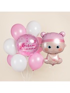 Воздушный шар фольгированный 33" «Малышка девочка» - фото 60064745