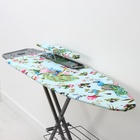 УЦЕНКА Доска гладильная Nika «Ника 8», 122×40 см, высота до 90 см, европодставка, рисунок МИКС - Фото 2