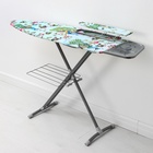 УЦЕНКА Доска гладильная Nika «Ника 8», 122×40 см, высота до 90 см, европодставка, рисунок МИКС - Фото 3