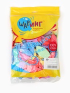 Воздушные шары латексные 12" «Ассорти», 100 шт. - Фото 4