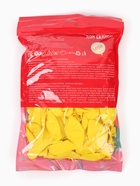 Воздушные шары латексные 12" «Жёлтый», 100 шт. - Фото 4