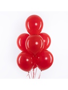 Воздушные шары латексные 12" «Красный», 100 шт. - Фото 2