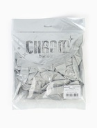 Воздушные шары латексные 12" «Серебро», 50 шт. - Фото 2