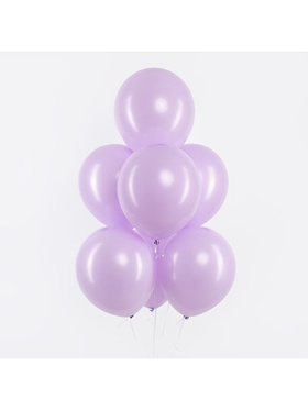 Воздушные шары латексные 12" «Сиреневые», 100 шт.