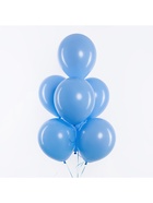 Воздушные шары латексные 12" «Голубые», 100 шт. - Фото 2